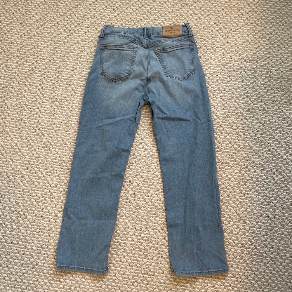 Abercrombie kids baggy fit distressed jeans size 11/12